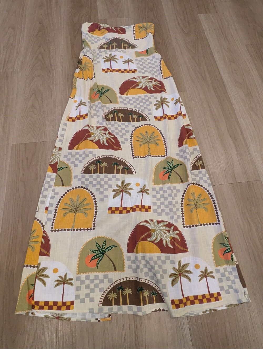 Paper Hearts NWT Linen Blend Sleeveless Beach Dress Size M